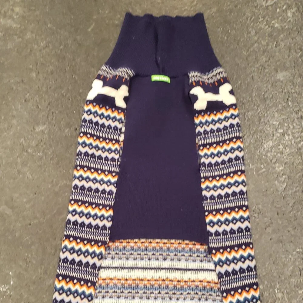 Dog Sweater & Christmas PJ's, Size: L & LX